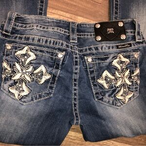 MissMeStylish Blue eyes Embellished Women's Jeans